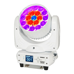 Lyre LED Equinox Fusion 260ZR 19 x 12 W RGBW (boîtier blanc)