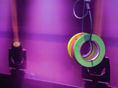 Zubehör Gaffa Tape 19 mm x 25 m neongrün, UV-aktiv