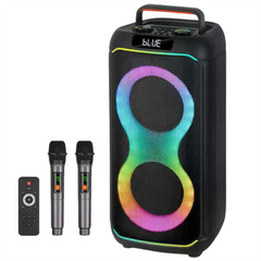Roar JBR-6619 Bluetooth Battery Speaker 2x 6.5" 1500W