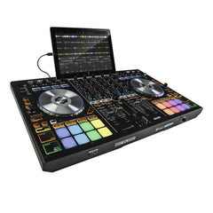 Reloop Mixon 4 DJ Controller inc Flightcase Carry Case DJ Disco Bundle