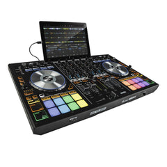 Reloop Mixon 4 DJ-Controller inkl. Flightcase-Tragetasche DJ Disco Bundle