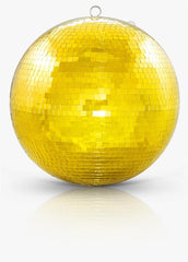 FXLAB Gold Mirror Ball 50cm 500mm 20" Mirrorball Revolving