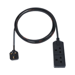 eLumen8 15m 1.5mm 13A Male - 13A 2G Female Extension Cable