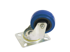 Roadinger Lenkrolle 80 mm blau