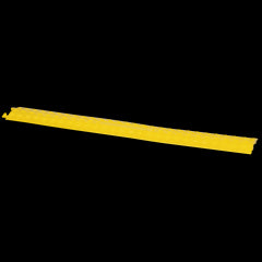 8x Showgear Kabelabdeckung 3 gelbe ABS-Kanäle, Größe: 39 x 13 mm