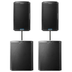 Alto TS412 + TS315S 9000W PA Active Speaker Bundle