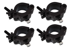 4x Duratruss Half Coupler Clamp (Black 50mm 500kg)