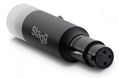 Stagg SLI-STICK24 Akku, kabelloser DMX-Stick-Empfänger, Sender, XLR-Paket
