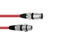 Omnitronic XLR-Kabel 3Pin 1M Rd