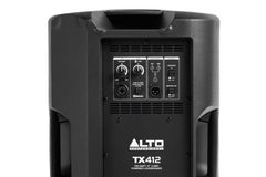 2x Alto TX412 12" Active PA Speaker Bluetooth & TWS Linking