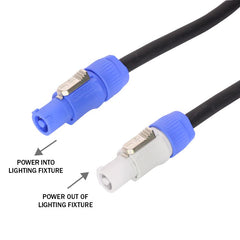 LEDJ 1m Neutrik PowerCON Link Cable - 1.5mm H07RN-F