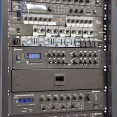 Adastra A4 Dual-Stereo-PA-Verstärker, 4 x 200 W, USB-FM-Tuner, PA-Systemverstärker