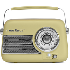MADISON FREESOUND-VR40OGR-MAT Portable Vintage Radio Bluetooth FM *B-STOCK*