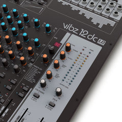 LD Systems VIBZ 12 DC Console de mixage 12 canaux avec DFX et compresseur