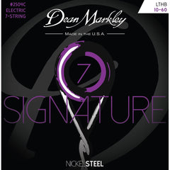 Dean Markley Nickelsteel Electric Guitar Stings Lt Hb 7str 10-60