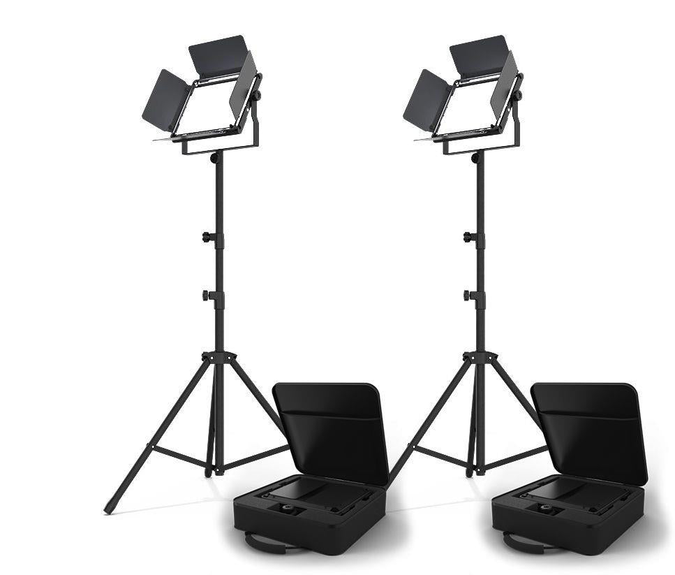 Simple Cast Led Chauvet Cast Panel Pack LED Light Twin Light Set for Streaming Video L ...