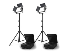 Chauvet Cast Panel Pack LED Light Twin Light Set pour l’éclairage vidéo en streaming