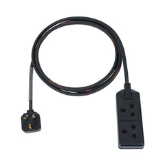 eLumen8 10m 1.5mm 13A Male - 13A 2G Female Extension Cable