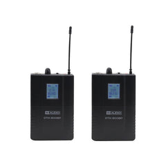 Système de diversité W Audio DTM 800 Twin Beltpack (863,0 MHz-865,0 MHz) V2 * B Stock