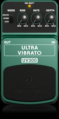 Behringer UV300 Classic Vibrato Effects Guitar Pedal
