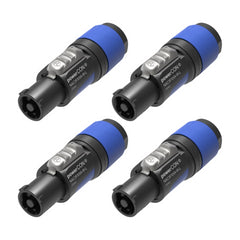 4x Neutrik Powercon NAC3FXXA-WL für 10-16mm Durchmesser