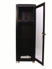 Roadinger Stahlschrank Srt-19, 35U mit Tür