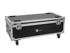Roadinger Flightcase 8X Akku Ip Par 7 Qcl Wdmx mit Ladefunktion