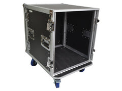 Cobra 12U Full Size Flight Case Rack Wheeled