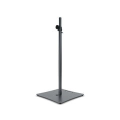 2x Thor BOX-BP support d'enceinte à base carrée noir robuste PA DJ