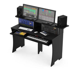Glorious Work Bench Console de travail noire pour la maison et le studio