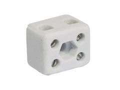Omnilux Ceramic Lustre Terminal, 2 Pins mit Fix.