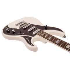 Saffire 12 Electric Guitar - Vintage White