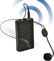 QTX QR10PA Portable Battery PA Sound System USB MP3 Inc Wireless Mic & Cover