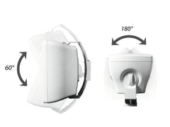 Omnitronic Od-5 Wall Speaker 8Ohms White 2X