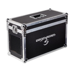 Soundsation Zephiro Leistungsstarke Haze-Maschine, Hazer DMX im Flightcase, inkl. 5 l Flüssigkeit