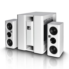 LD Systems DAVE 8 XS W Système de sonorisation active compact blanc