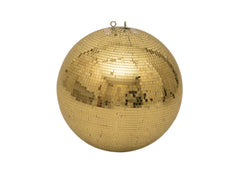 Eurolite Boule à facettes 50 cm 500 mm Boule à facettes dorée Boule à paillettes Décor Dancefloor DJ Club
