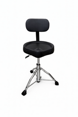 Thor Drum Throne with Backrest Hydraulic Adjustable Height Drum Chair Stool