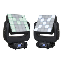2x panneau à tête mobile Showtec Phantom Matrix FX LED