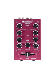 Omnitronic Gnome-202 Mini-Mixer, Rot