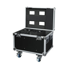 DAP Flightcase Wheeled for 4x Showtec Shark Spot / Wash / Zoom / Combi
