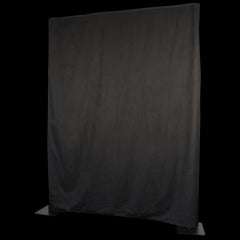 Wentex P&D Curtain Molton 300 g/m² – 4 × 4 m Black