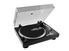 Omnitronic BD-1390 USB-Plattenspieler-Plattenspieler, Vinyl-Riemenantrieb, DJ-HiFi-Soundsystem