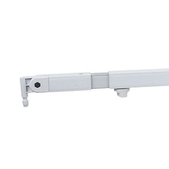 Wentex Support de drap télescopique Blanc 90(l)--&gt;120(l)cm