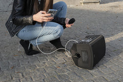 DAP PSS-106 Battery Speaker with Wireless Handheld Mic