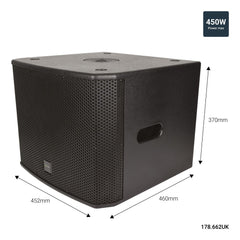 Sous-armoire active Citronic C-SUB-12a 350W
