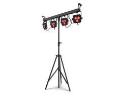 Chauvet 4Bar LT BT ILS 4-Head Wash Tripod with Footswitch BTAir Compatible  *B Stock*