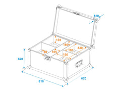 ROADINGER Flightcase 4x THA-20PC