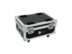 Roadinger Flightcase 4X Akku Up-4 Quickdmx mit Ladefunktion