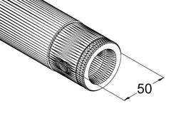 Tuyau à verrouillage rapide Alutruss Singlelock Sp-S1500 Bk